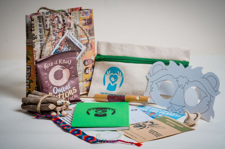 Party-free children's party bags Gina Fox