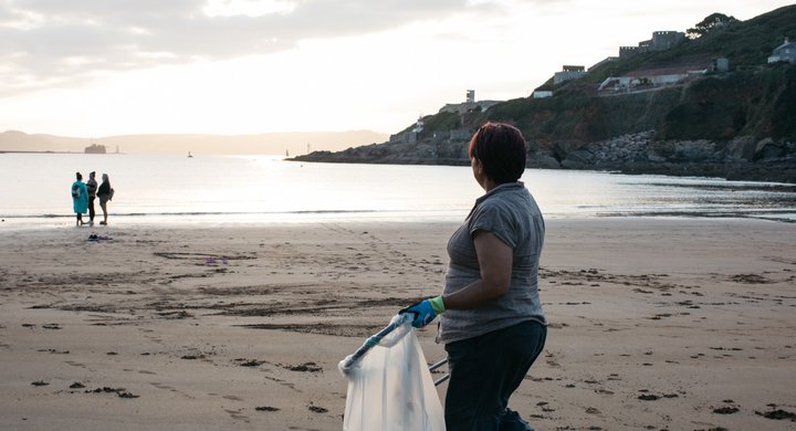 Vaishali beach clean, Bovisand beach, Billy Barraclough